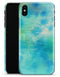 Washed 08242 Absorbed Watercolor Texture - iPhone X Clipit Case