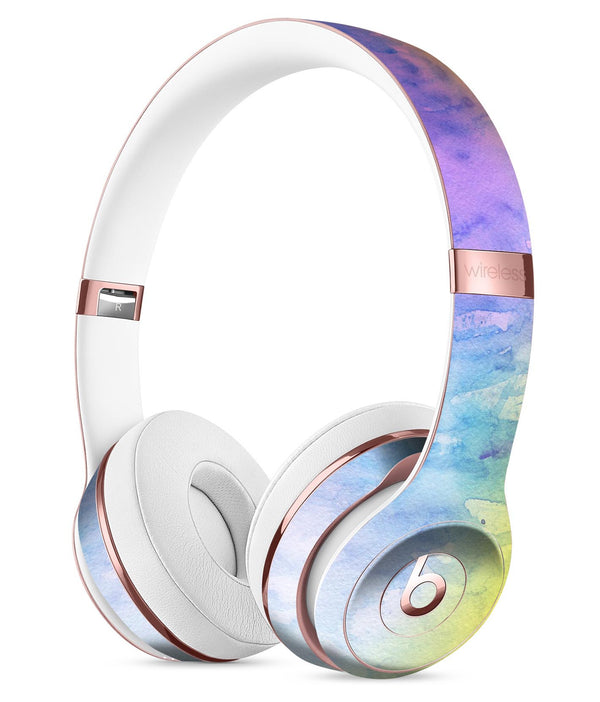 Washed 42083 Absorbed Watercolor Texture Full-Body Skin Kit for the Beats by Dre Solo 3 Wireless Headphones