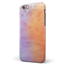 Washed 42 Absorbed Watercolor Texture iPhone 6/6s or 6/6s Plus 2-Piece Hybrid INK-Fuzed Case