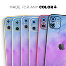 Washed 4322 Absorbed Watercolor Texture - Skin-Kit compatible with the Apple iPhone 12, 12 Pro Max, 12 Mini, 11 Pro or 11 Pro Max (All iPhones Available)
