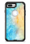 Washed Ocean 42 Absorbed Watercolor Texture - iPhone 7 or 7 Plus Commuter Case Skin Kit