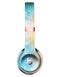 Washed Ocean 42 Absorbed Watercolor Texture Full-Body Skin Kit for the Beats by Dre Solo 3 Wireless Headphones