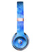 Washed Ocean Blue 402 Absorbed Watercolor Texture Full-Body Skin Kit for the Beats by Dre Solo 3 Wireless Headphones