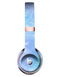 Washed Ocean Blue 42 Absorbed Watercolor Texture Full-Body Skin Kit for the Beats by Dre Solo 3 Wireless Headphones