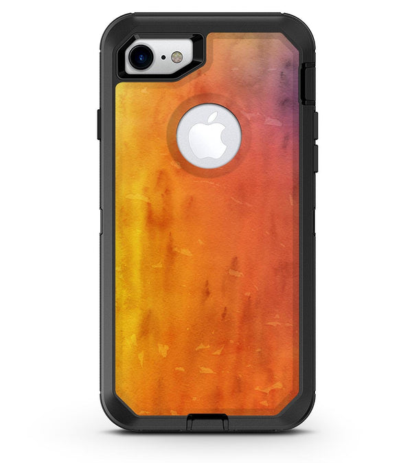 Washed Orange Absorbed Watercolor Texture - iPhone 7 or 8 OtterBox Case & Skin Kits