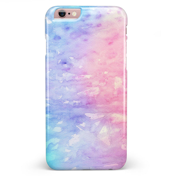 Washed Pink 4 Absorbed Watercolor Texture iPhone 6/6s or 6/6s Plus INK-Fuzed Case