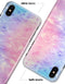 Washed Pink 4 Absorbed Watercolor Texture - iPhone X Clipit Case