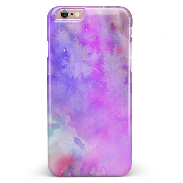 Washed Purple Absorbed Watercolor Texture iPhone 6/6s or 6/6s Plus INK-Fuzed Case