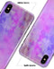 Washed Purple Absorbed Watercolor Texture - iPhone X Clipit Case