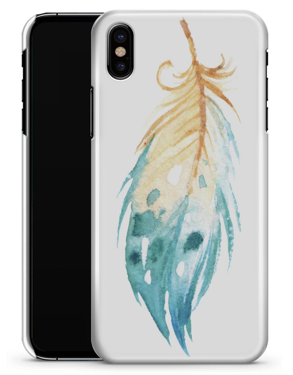 WaterColor DreamFeathers v10 - iPhone X Clipit Case