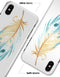 WaterColor DreamFeathers v10 - iPhone X Clipit Case