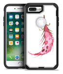 WaterColor DreamFeathers v2 - iPhone 7 or 7 Plus Commuter Case Skin Kit