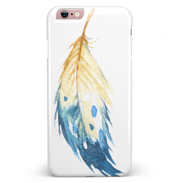 WaterColor DreamFeathers v8 iPhone 6/6s or 6/6s Plus INK-Fuzed Case