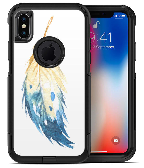 WaterColor DreamFeathers v8 - iPhone X OtterBox Case & Skin Kits