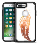 WaterColor DreamFeathers v9 - iPhone 7 or 7 Plus Commuter Case Skin Kit