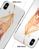 WaterColor DreamFeathers v9 - iPhone X Clipit Case