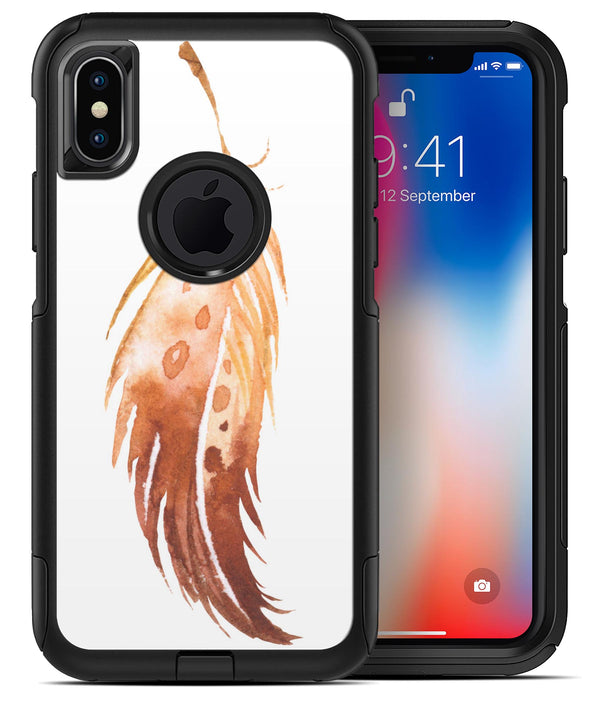 WaterColor DreamFeathers v9 - iPhone X OtterBox Case & Skin Kits