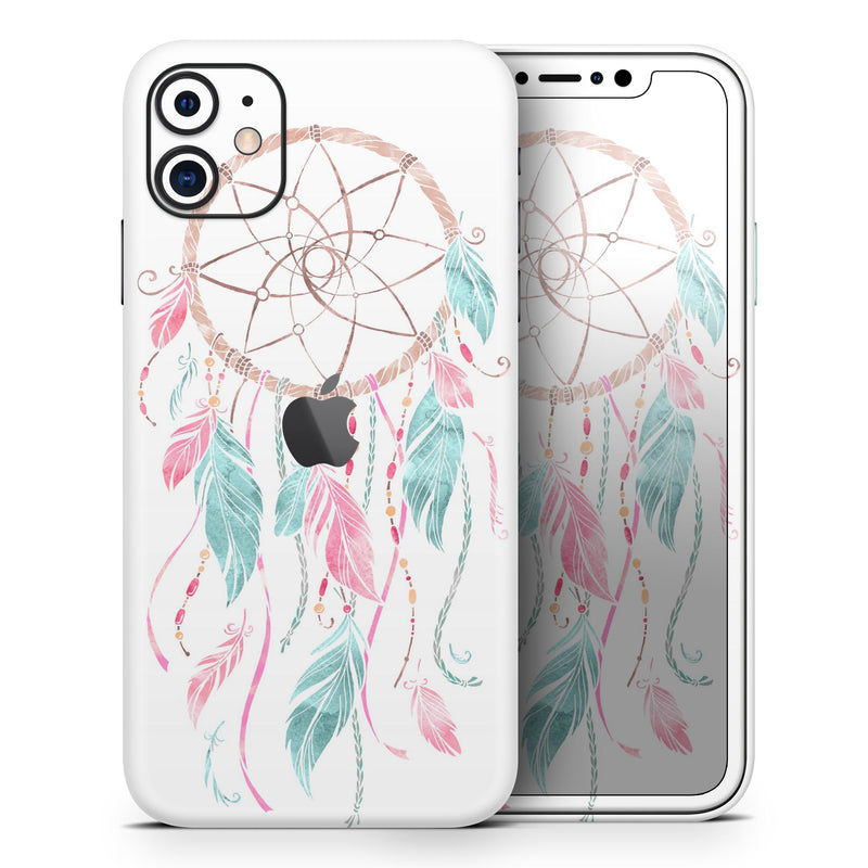 WaterColor Dreamcatchers v2 - Skin-Kit compatible with the Apple iPhone 12, 12 Pro Max, 12 Mini, 11 Pro or 11 Pro Max (All iPhones Available)