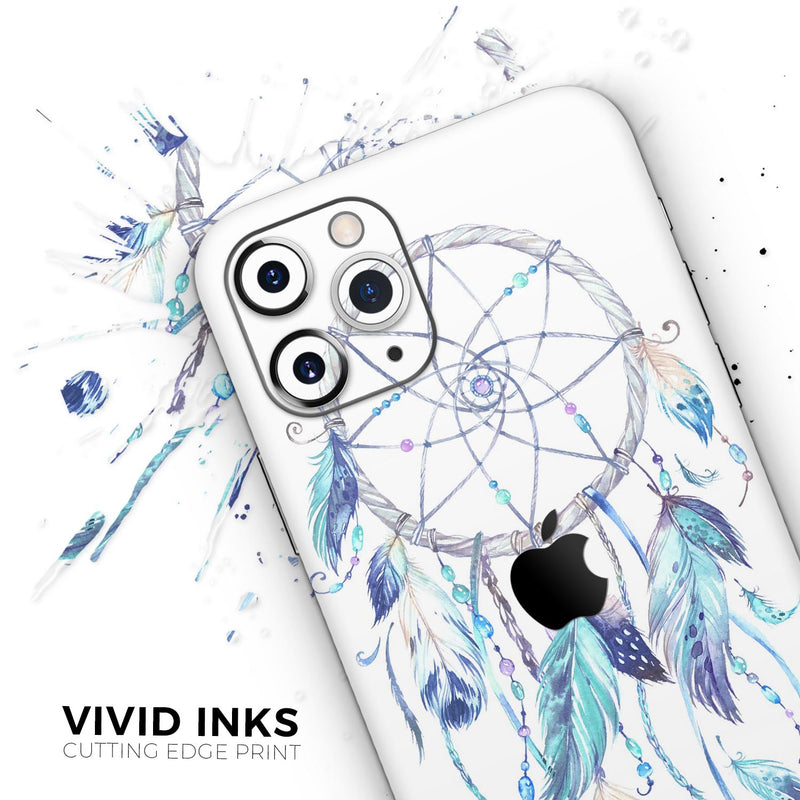 WaterColor Dreamcatchers v3 - Skin-Kit compatible with the Apple iPhone 12, 12 Pro Max, 12 Mini, 11 Pro or 11 Pro Max (All iPhones Available)