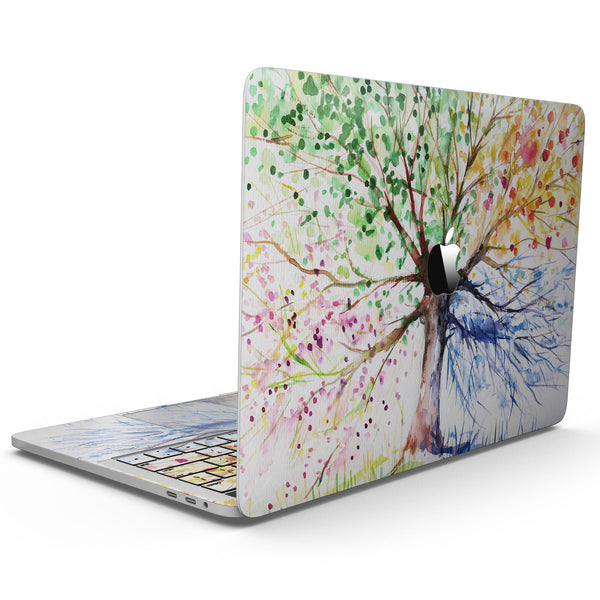 MacBook Pro with Touch Bar Skin Kit - WaterColor_Vivid_Tree-MacBook_13_Touch_V9.jpg?