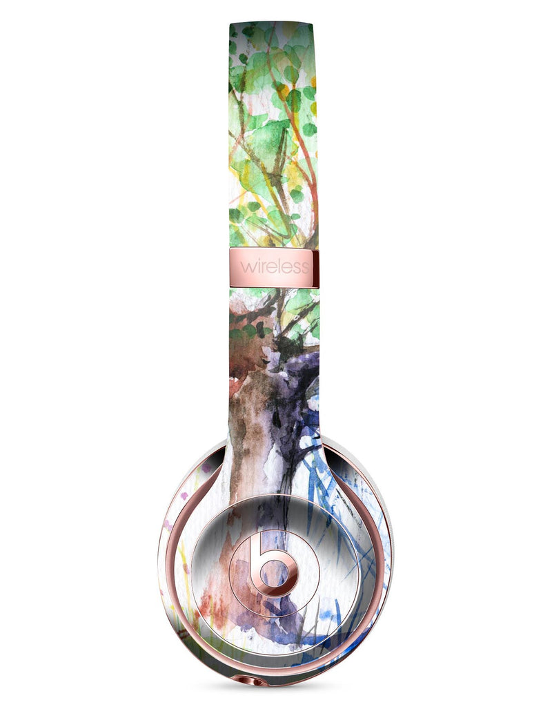 WaterColor Vivid Tree Full-Body Skin Kit for the Beats by Dre Solo 3 Wireless Headphones