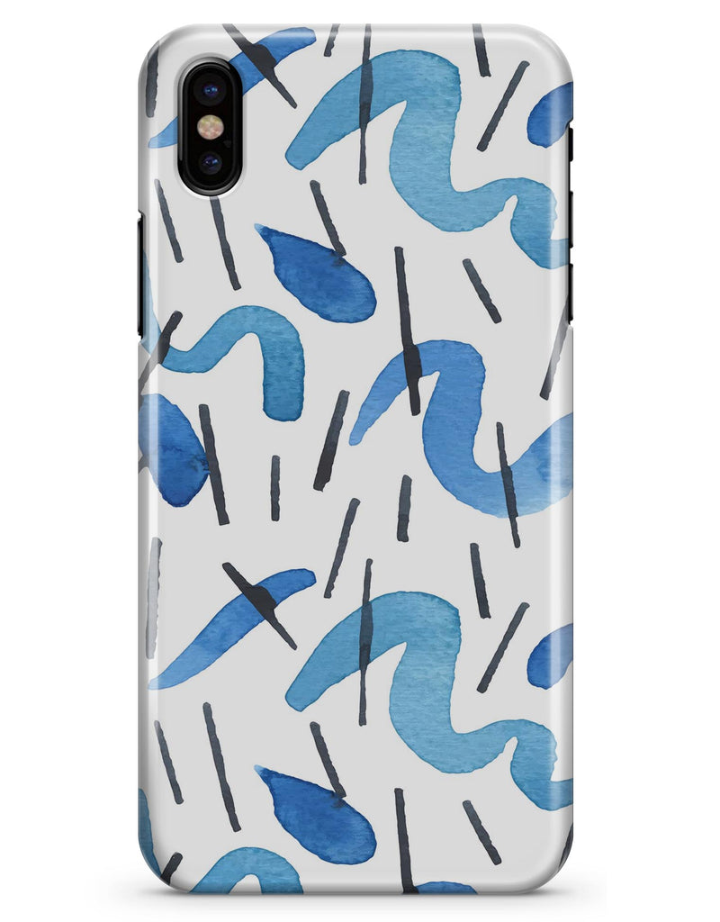 WaterColors Under the Scope - iPhone X Clipit Case