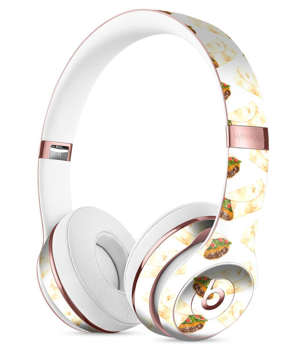 Watercolor Beef Burrito Full-Body Skin Kit for the Beats by Dre Solo 3 Wireless Headphones