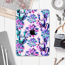 Watercolor Cactus Succulent Bloom V16 - Full Body Skin Decal for the Apple iPad Pro 12.9", 11", 10.5", 9.7", Air or Mini (All Models Available)