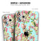 Watercolor Cactus Succulent Bloom V4 - Skin-Kit compatible with the Apple iPhone 12, 12 Pro Max, 12 Mini, 11 Pro or 11 Pro Max (All iPhones Available)