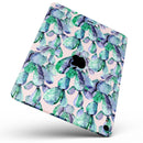 Watercolor Cactus Succulent Bloom V9 - Full Body Skin Decal for the Apple iPad Pro 12.9", 11", 10.5", 9.7", Air or Mini (All Models Available)