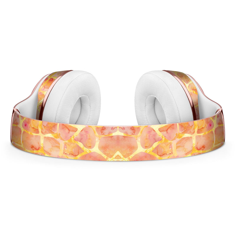 Watercolor Giraffe Pattern Full-Body Skin Kit for the Beats by Dre Solo 3 Wireless Headphones