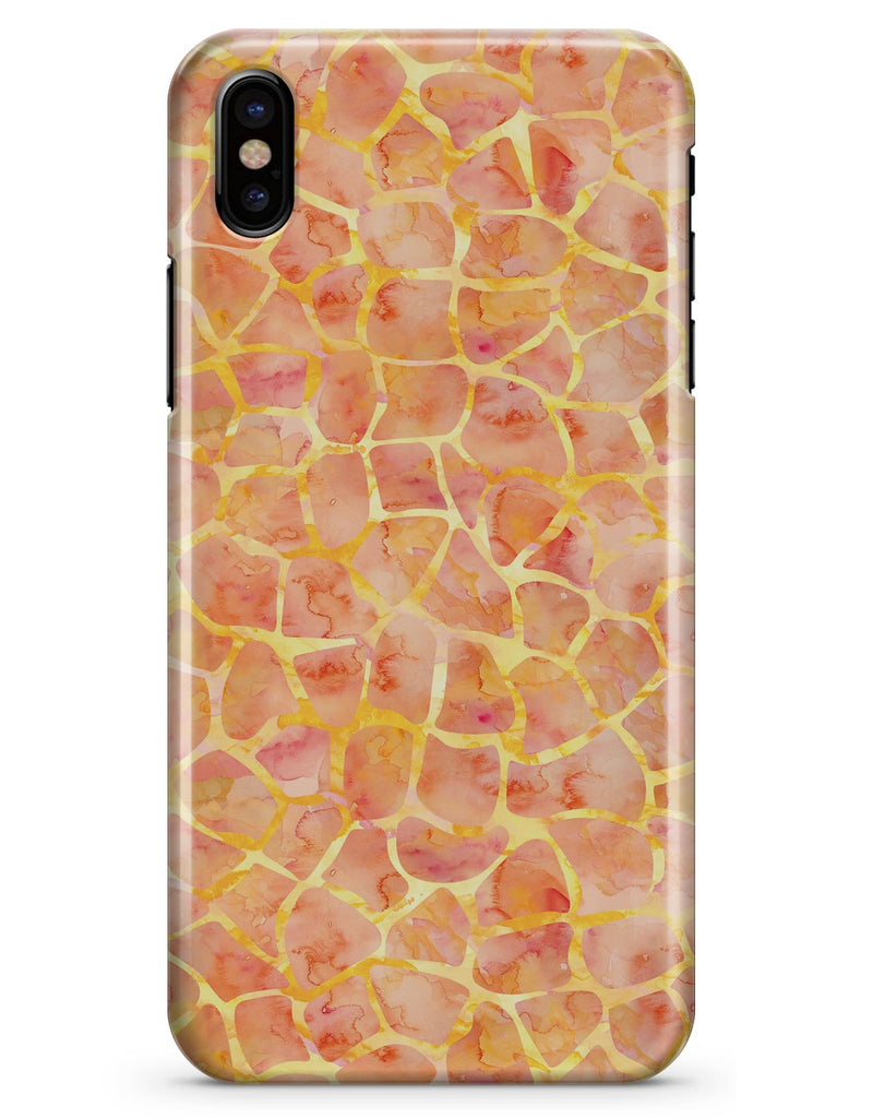 Watercolor Giraffe Pattern - iPhone X Clipit Case
