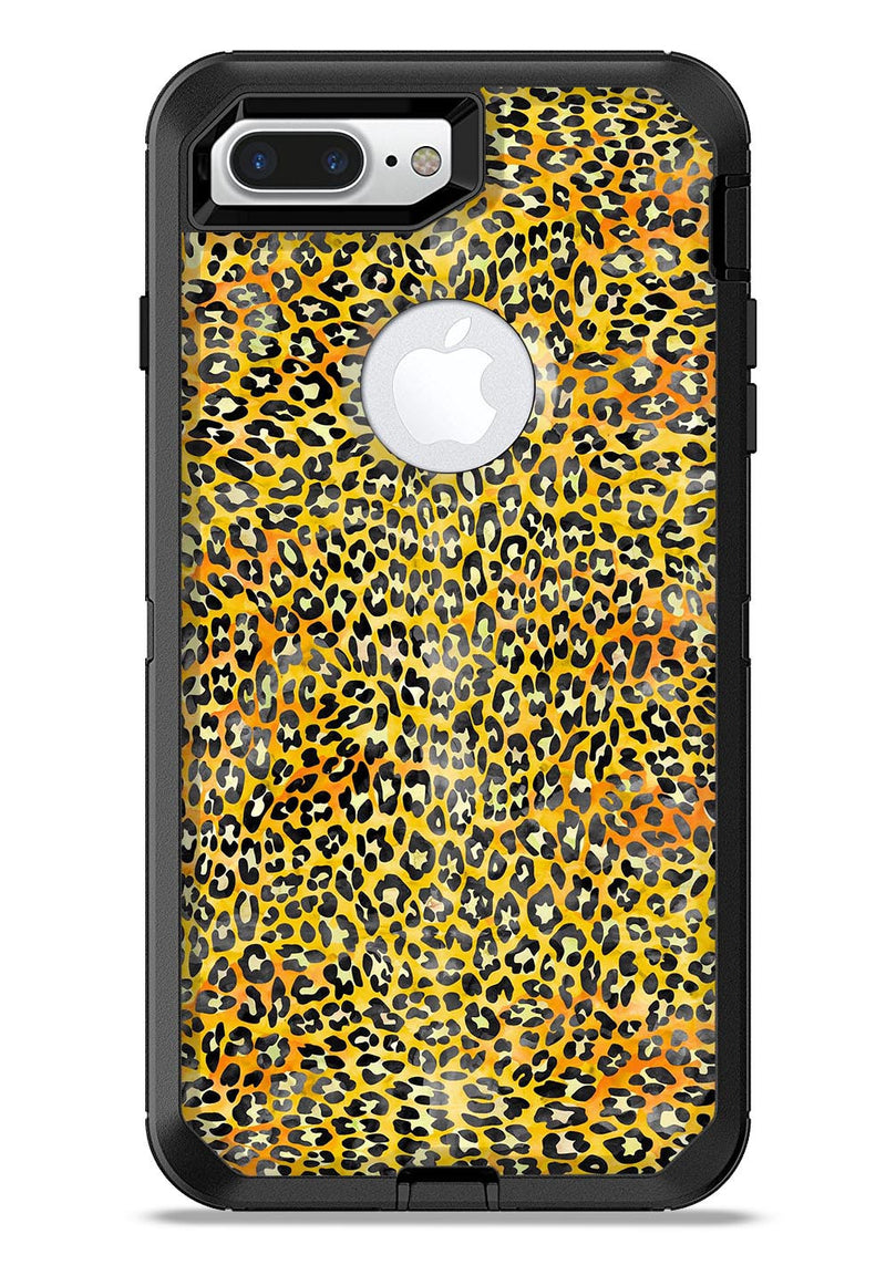 Watercolor Leopard Pattern - iPhone 7 or 7 Plus Commuter Case Skin Kit