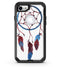 Watercolor Red and Blue Toned Dream Catcher - iPhone 7 or 8 OtterBox Case & Skin Kits