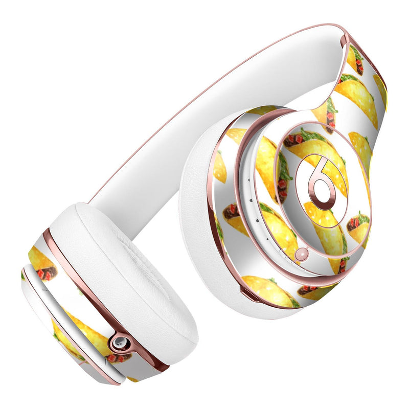 Watercolor Taco Supreme Full-Body Skin Kit for the Beats by Dre Solo 3 Wireless Headphones