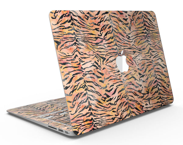 Watercolor Tiger Pattern - MacBook Air Skin Kit