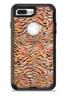 Watercolor Tiger Pattern - iPhone 7 or 7 Plus Commuter Case Skin Kit