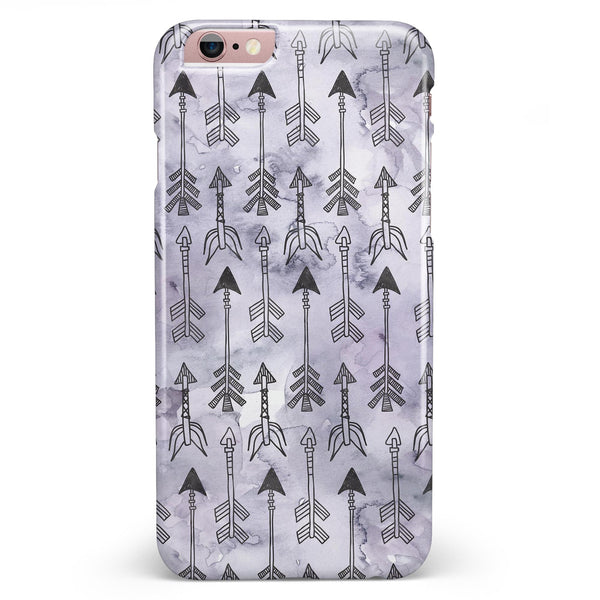 Watercolor Tribal Arrow Pattern iPhone 6/6s or 6/6s Plus INK-Fuzed Case