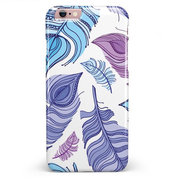 Watercolor Vector Feather iPhone 6/6s or 6/6s Plus INK-Fuzed Case