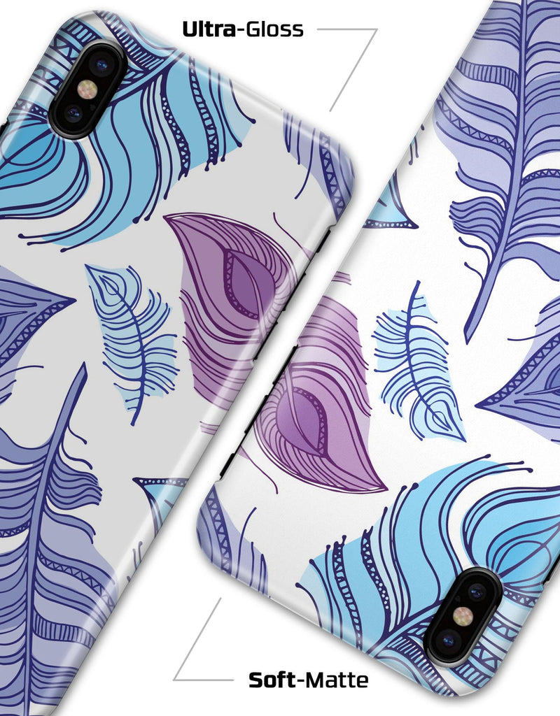 Watercolor Vector Feather - iPhone X Clipit Case