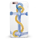 Watercolored Anchor with Rope iPhone 6/6s or 6/6s Plus INK-Fuzed Case