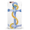 Watercolored Anchor with Rope iPhone 6/6s or 6/6s Plus INK-Fuzed Case