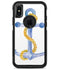 Watercolored Anchor with Rope - iPhone X OtterBox Case & Skin Kits