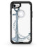 Watercolored Grungy Chained Anchor - iPhone 7 or 8 OtterBox Case & Skin Kits