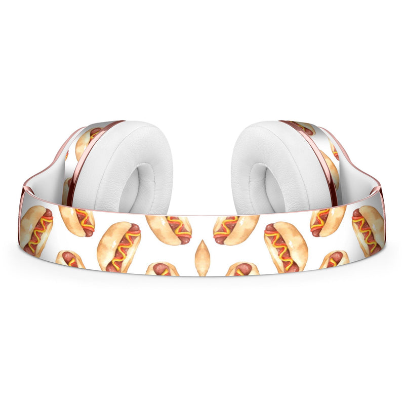 Watercolored Hot Dog Full-Body Skin Kit for the Beats by Dre Solo 3 Wireless Headphones