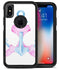Watercolored Ribbon on Anchor - iPhone X OtterBox Case & Skin Kits