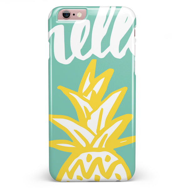 Well Hello Pineapple iPhone 6/6s or 6/6s Plus INK-Fuzed Case