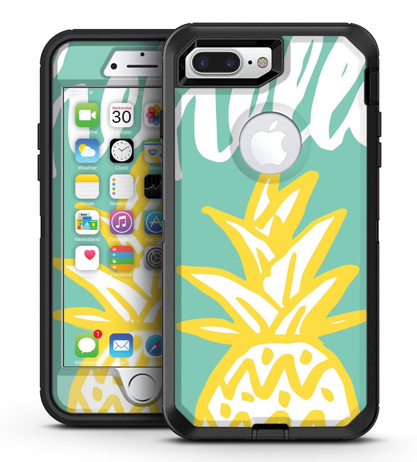 Well Hello Pineapple - iPhone 7 Plus/8 Plus OtterBox Case & Skin Kits