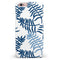 Whispy Leaves of Blue iPhone 6/6s or 6/6s Plus INK-Fuzed Case