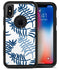 Whispy Leaves of Blue - iPhone X OtterBox Case & Skin Kits